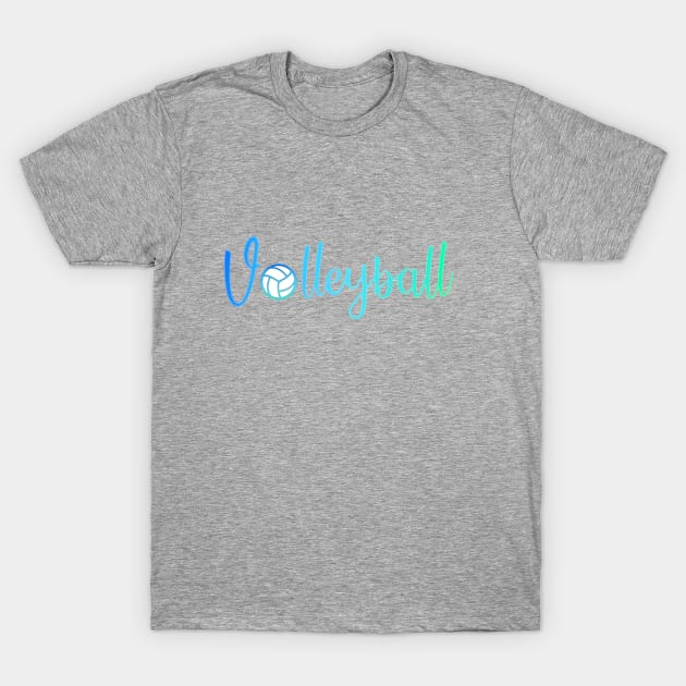 Volleyball Color T-Shirt by GymFan